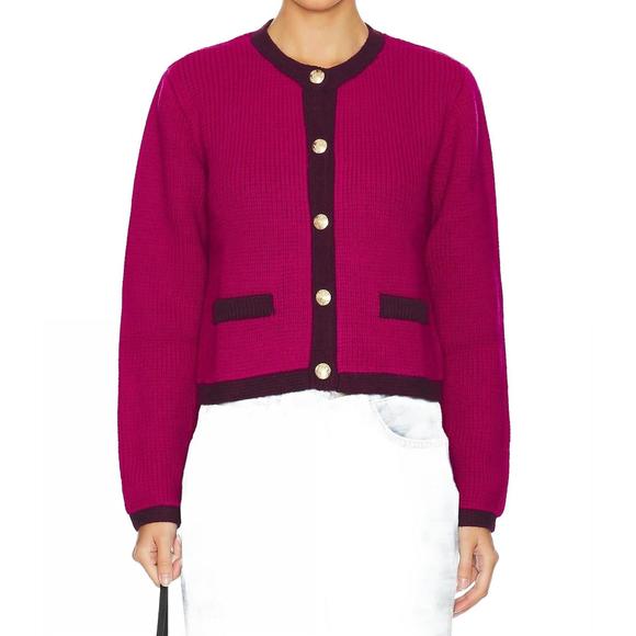 STEVE MADDEN Sweaters - NEW STEVE MADDEN fantino sweater jacket in fuschia